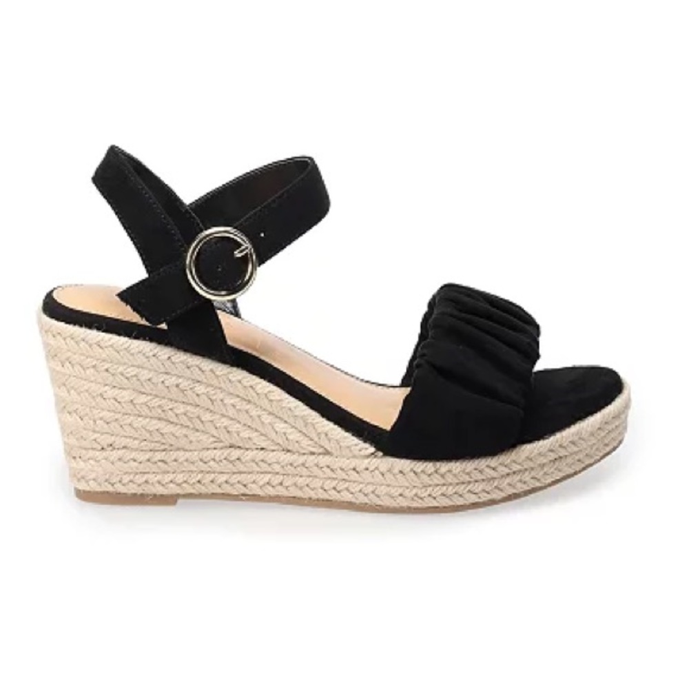 LC Lauren Conrad Yuki Women's Wedge Sandals